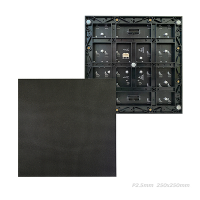 Gabinete echado dado interior 500x500m m del aluminio del alquiler de la pantalla de P2.97mm LED