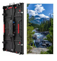 las series de alquiler P3.8 de la pantalla de 576x576m m LED mueren gabinete de la fundición de aluminio