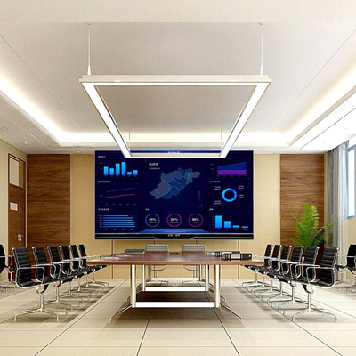 108&quot; pantalla LED de la sala de reunión de P1.25mm ángulo amplio de opinión de 180 grados