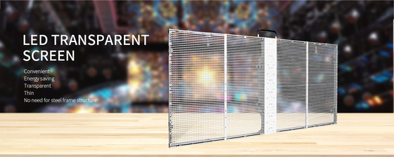 Pantalla de cristal transparente de la frecuencia de actualización 3840HZ LED para el centro comercial