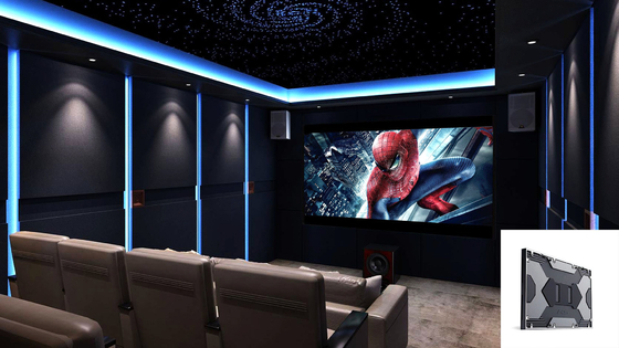 Pantalla interior de la pantalla LED del módulo de aluminio fino y elegante de P1.875mm