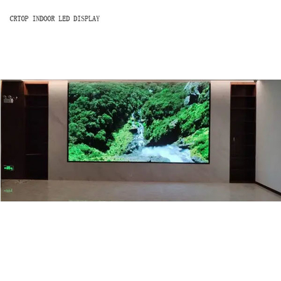 El dado de aluminio de P2mm echó la caja que la exhibición llevada interior llevó la pared llevada del vedio de la pantalla