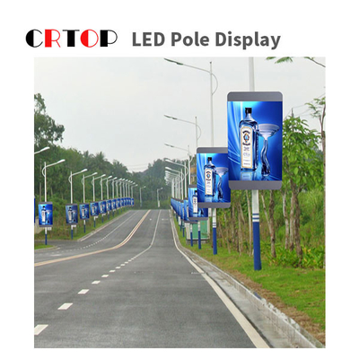 Módulo de alta resolución de la pantalla LED 192*192m m de poste ligero de calle de P3mm