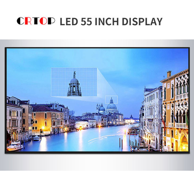 Pantalla interior colorida de la pantalla LED de P1.25mm caja grande de 55 pulgadas