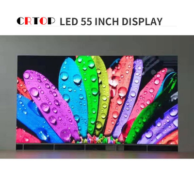 Pantalla interior colorida de la pantalla LED de P1.25mm caja grande de 55 pulgadas