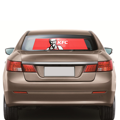 Pantalla de la publicidad del coche LED de 1R1G1B 2500cd con flexibilidad fuerte