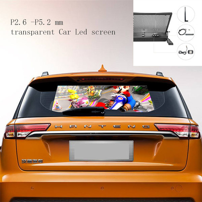Clase de la protección de la pantalla IP30 de la publicidad del coche LED de la frecuencia de actualización 1920Hz