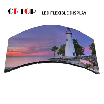 Pared video fuerte de la pantalla LED de P1.5625mm de la anomalía flexible de la pantalla