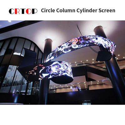 Pantalla flexible de doblez cilíndrica FM6363B interior IC de la pantalla LED
