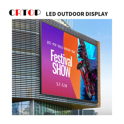 Grayscale de la pantalla LED 16Bit de la publicidad al aire libre de Waterpoorf P3mm