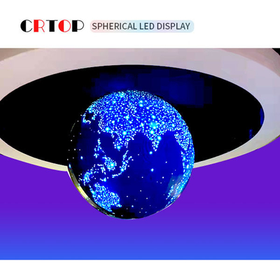Pantalla LED irregular a todo color de la pantalla de la esfera LED del diámetro de P5mm los 2.5m