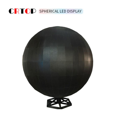 microprocesador del alto contraste SMD2121 de la pantalla de la esfera del diámetro LED de 1500cd los 2.5m