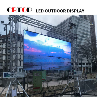Alquiler automático de la pantalla de vídeo del brillo P8 LED para el centro comercial