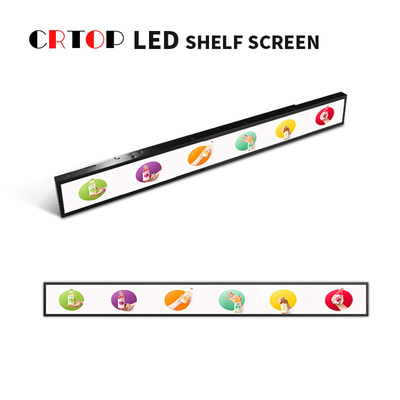 Pantalla LED creativa del estante de P1.875mm para el centro comercial del supermercado