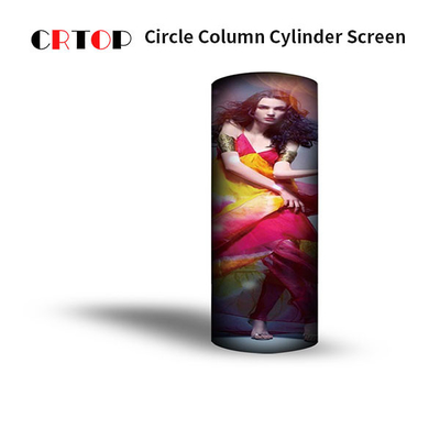 Estructura creativa del pixel de la pantalla 1R1G1B de la pantalla LED de Cylintrical P2.5mm