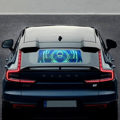 sistema de control maduro transparente del indicador digital de la ventana posterior del coche del LED
